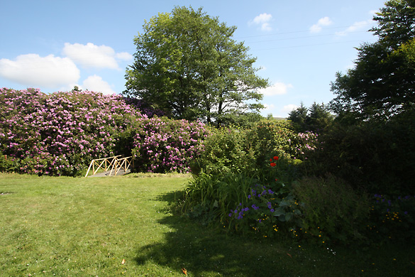 The gardens at Croft House (sleeps 12)