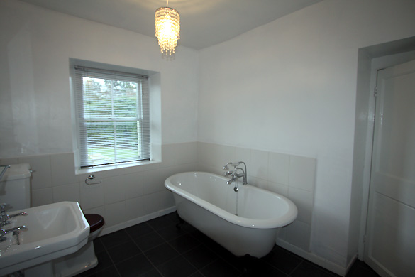 The bathroom at Low Millgillhead (sleeps 10)