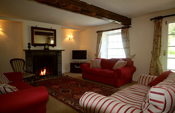 The sitting room at Low Millgillhead (sleeps 12)